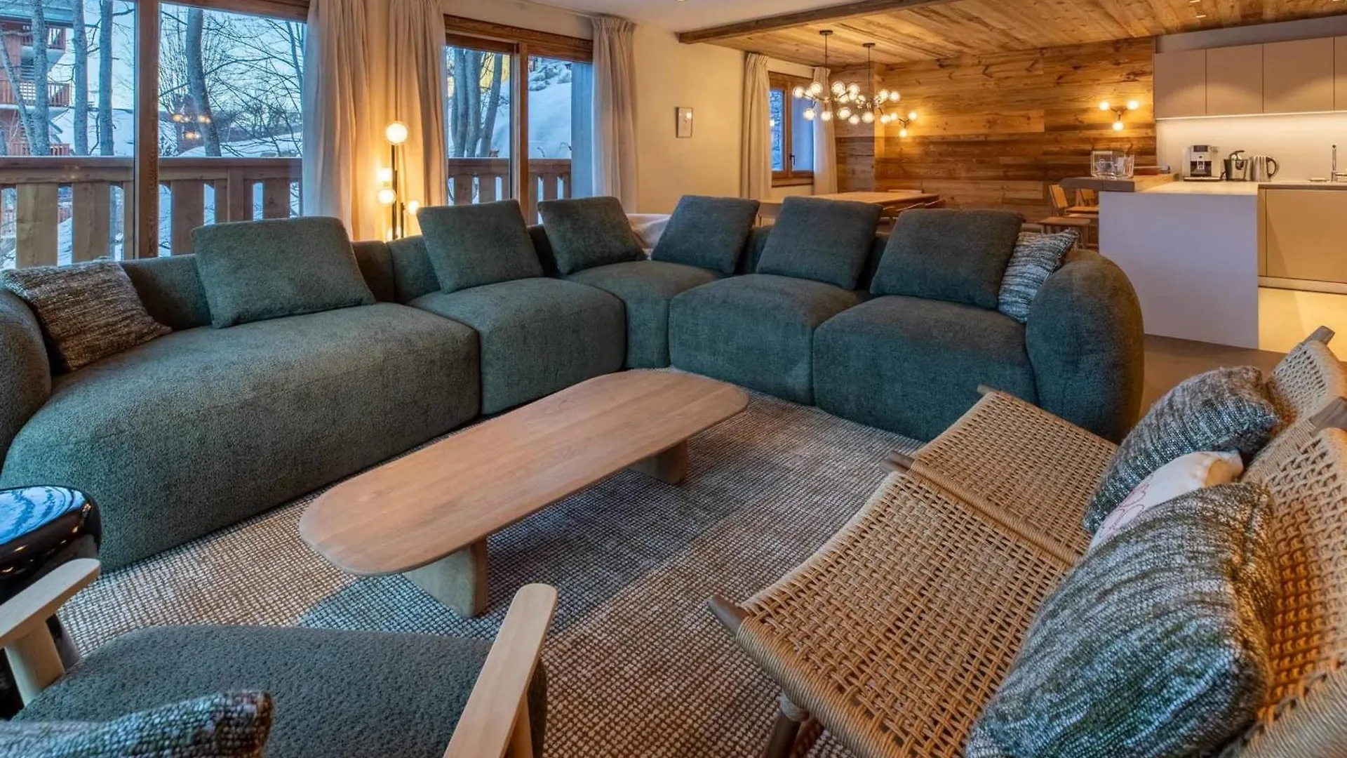 Brand New Luxury Appartement In Morel 50 Meters From The Slopes Mussillon Apartamento